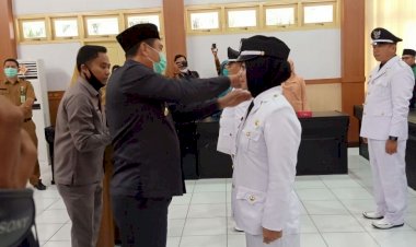 Bupati Bungo Lantik 8 Rio dari 3 Kecamatan