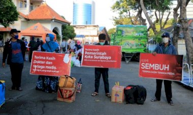 Empat Hari Terakhir 466 Pasien COVID-19 di Surabaya dinyatakan Sembuh