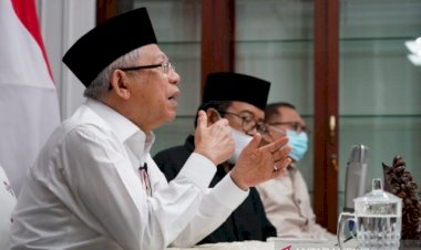 Belajar 'Online' Tidak optimal, Wapres Pertimbangkan buka Sekolah