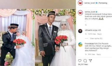 Mbah Gambreng Bikin Heboh, Nikahi Pemuda 25 Tahun Jadi Viral