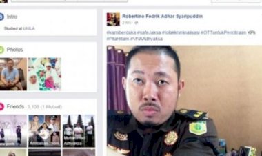 Fedrik Adhar Jaksa Kasus Penyiraman Novel Baswedan yang Sempat Viral Itu Meninggal Dunia