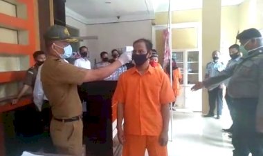 Dipindahkan ke Lapas, 8 Tahanan di Muarojambi Ini Jalani Rapid Test