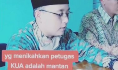 Viral! Penghulu Nikahkan Mantan Istri dengan Teman Kerjanya Sendiri