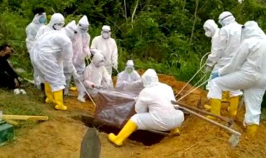 Meninggal Dunia Saat Melahirkan, PDP Asal Muarojambi Ini Dikuburkan dengan Protap Covid-19