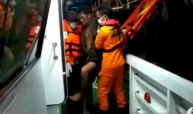 Kapal China Selamatkan Tujuh Nelayan Tenggelam di Laut Natuna