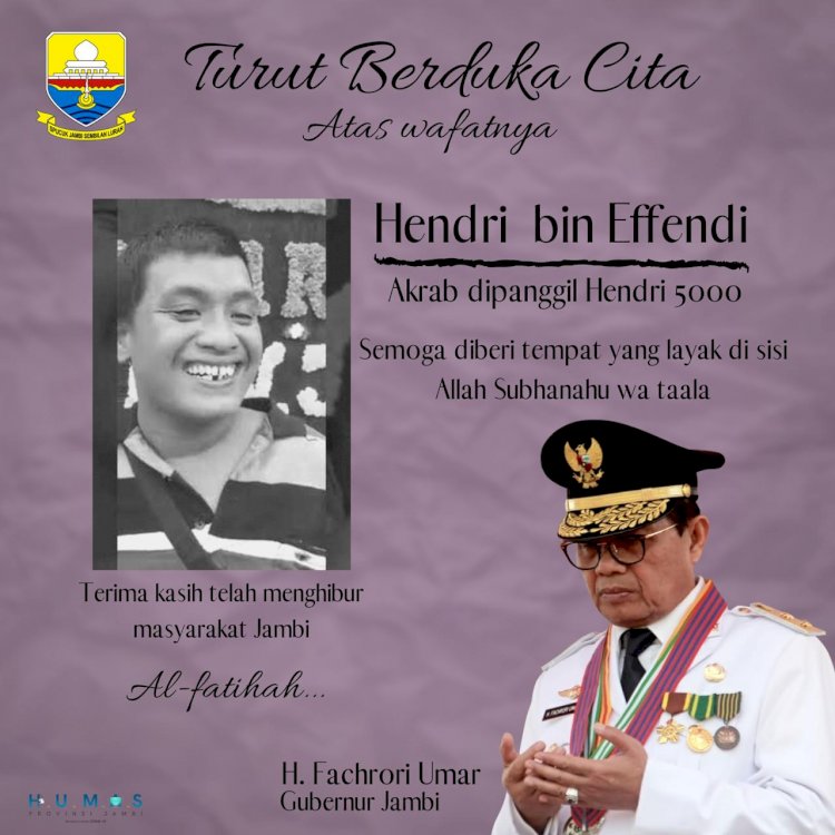 Ternyata Ini yang Terjadi dengan Hendri 5000 Sebelum Meninggal Dunia