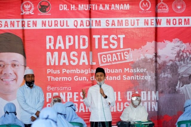 Politikus PDIP Ini Siap Fasilitasi Pesantren pada New Normal