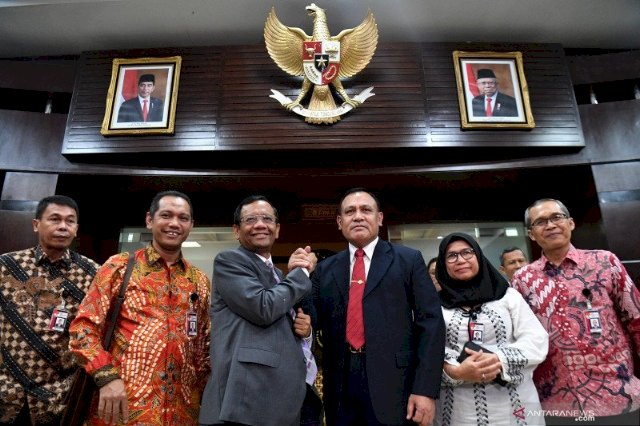 Jumpa Mahfud MD, Firli: Kami Pastikan Tugas Pokok KPK Tetap Jalan