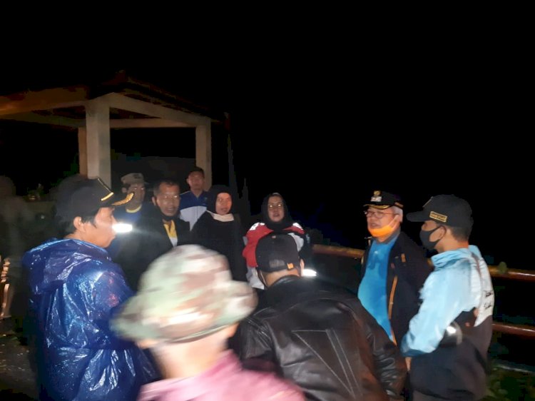 Wabup Ami Taher Pantau Banjir di Depati Tujuh Malam Ini