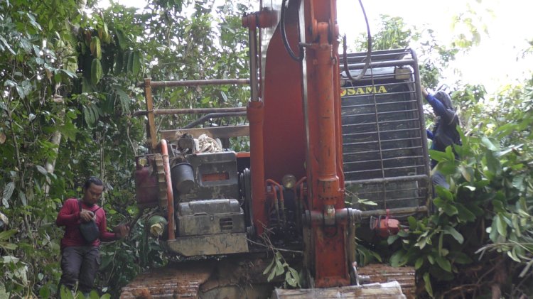 Timsus Bungo Buru Penambang Emas Liar di Hutan Batu Kerbau, Lokasi Jauh dan Ini yang Ditemukan