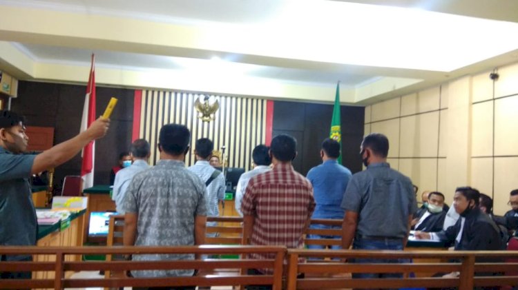 8 Saksi Dihadirkan JPU, 3 Terdakwa Korupsi Dana Bencal Kerinci Ini Hanya Bisa Mengangguk