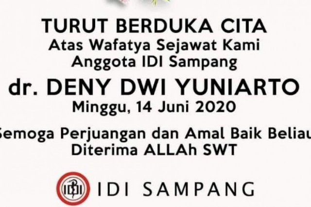 Dokter di Sampang Meninggal karena Covid-19, Begini Kata Pemprov Jatim