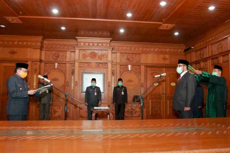 Gubernur Jambi Kembali Lantik Pj Sekda, Ini Pesannya