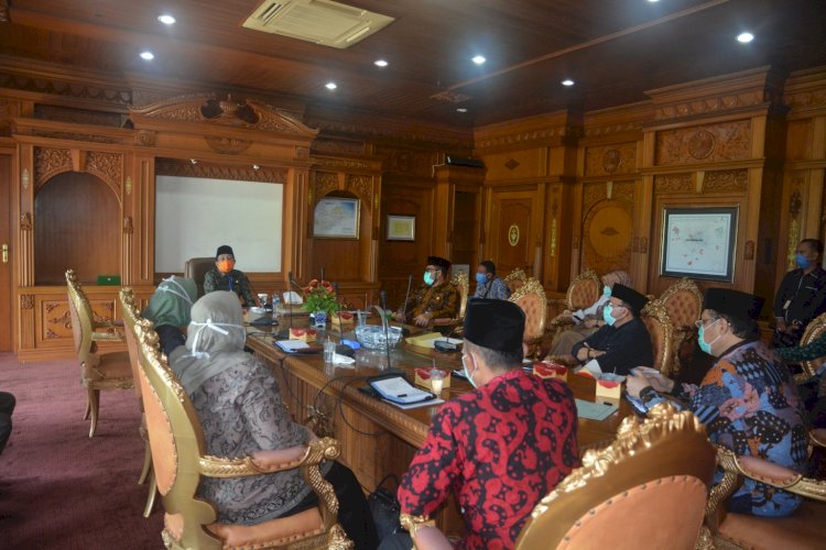 Fachrori Pimpin Rapat Penanganan Corona