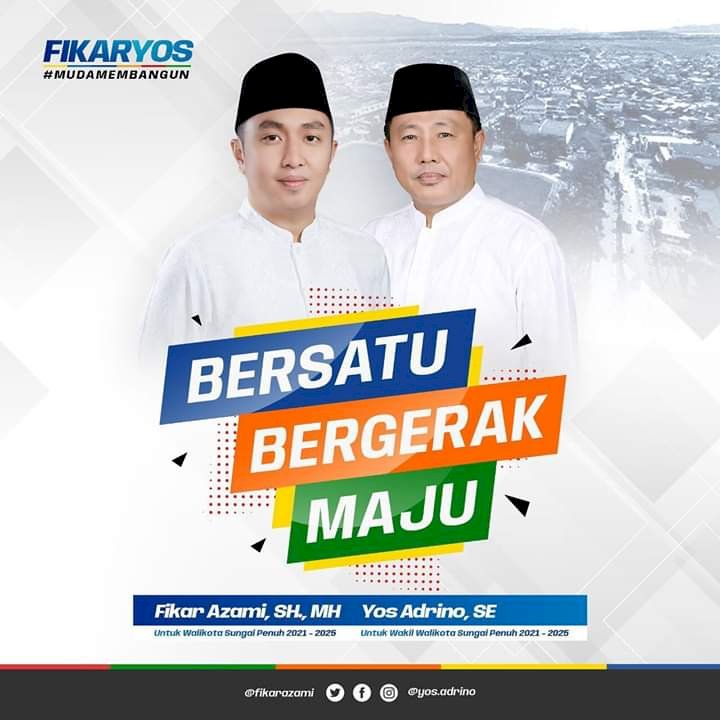 Diisukan Ganti Pendampingnya, Ini Jawaban Cawako Sungaipenuh Fikar