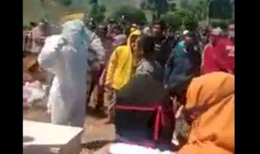 Viral! Demi Istri Kedua, Peti Jenazah COVID-19 Dibongkar