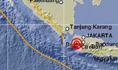 Gempa 5,4 Magnitudo Terjadi di Rangkasbitung Banten, Terasa Hingga Jakarta