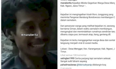 Pria di Ngawi Pindahkan Rumah Sendirian dalam Semalam Jadi Viral