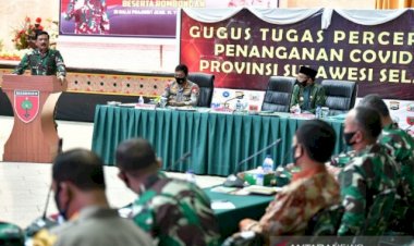 Kapolri Tegaskan Perlu Kedisiplinan Masif Masyarakat Sulsel: Mau Tidak Mau Kita Harus Berdampingan dengan COVID-19