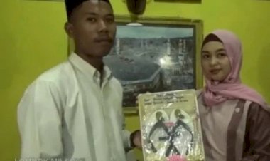 Duh! Mahar Pernikahan Berupa Sandal Jepit yang Viral Itu Ternyata Cuma Gimmick