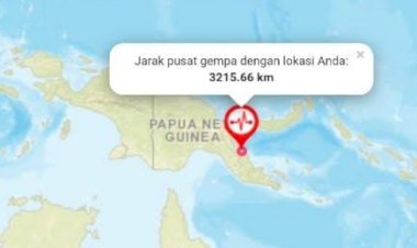 Gempa 7,3 Magnitudo Guncang Papua Nugini, Netizen: Gede Banget Itu Mah
