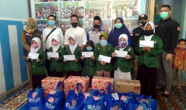 Rayakan Hari Jadi ke 4, Hotel Odua Weston Jambi Berbagi Bersama Anak Yatim