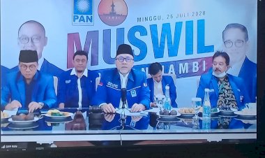 Muswil PAN Jambi Paling Singkat, Zulhasan Tetapkan H Bakri Ketua Terpilih Secara Aklamasi