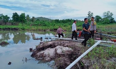 Tim Gabungan Gerebek Aktivitas Tambang Pasir Ilegal di Bintan