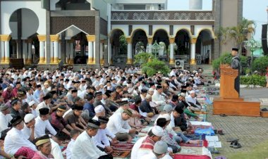 Dua Desa di Kecamatan Betara Tanjab Barat Tidak Gelar Sholat Idul Adha, Ini Alasannya