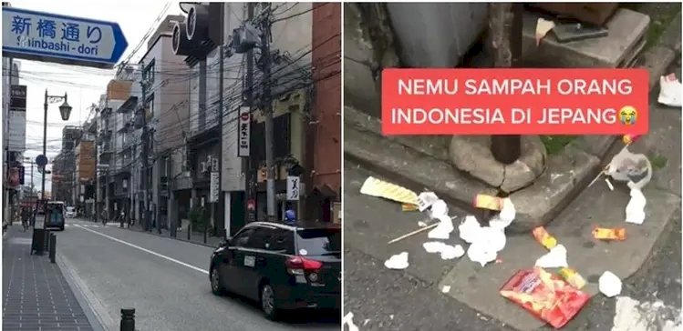 Viral, Pria Ini Temukan Sampah Bungkus Makanan Produk Indonesia di Jepang