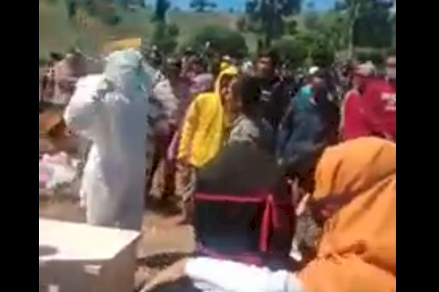 Viral! Demi Istri Kedua, Peti Jenazah COVID-19 Dibongkar