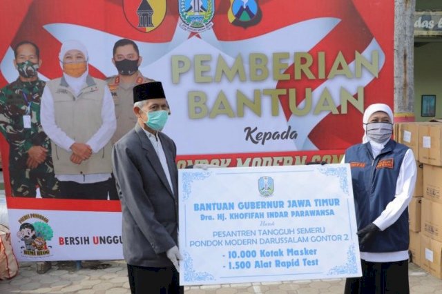Jatim Kerahkan Tim Kuratif ke Gontor 2 Ponorogo Antisipasi Ledakan Covid-19