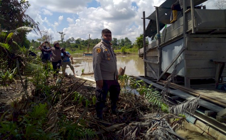 Kalah Cepat, Penambang Ilegal Kabur Saat Polisi Bungo Razia