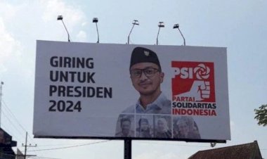 Viral Artis Ini Bakal Maju Lewat Baliho 'Giring untuk Presiden 2024'