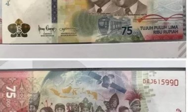 Nih Uang Pecahan Rp75 Ribu di HUT ke-75 RI, Penasaran?