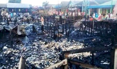 Polisi Barito Selatan Selidiki Terbakarnya 11 Rumah dan Bagunan Walet