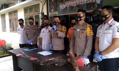 Karhutla di HGU PT Kharisma Kemingking, Kapolres Muarojambi: Kami Belum Menemukan Siapa Pelaku Pembakaran