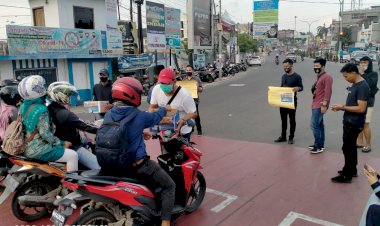 Aksi Peduli Korban Kebakaran di Tanjab Timur, Mahasiswa di Jambi Galang Dana