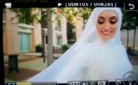 Viral! Video Pengantin Wanita Berfoto Detik-detik Ledakan di Beirut