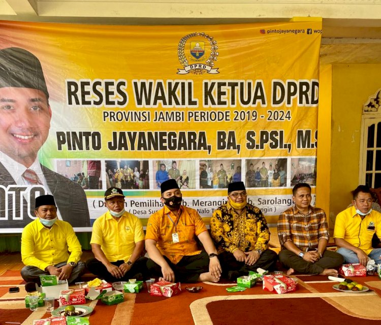 Reses Didampingi Ketua DPRD Merangin, Pinto Jayanegara Serap Aspirasi Konstituen