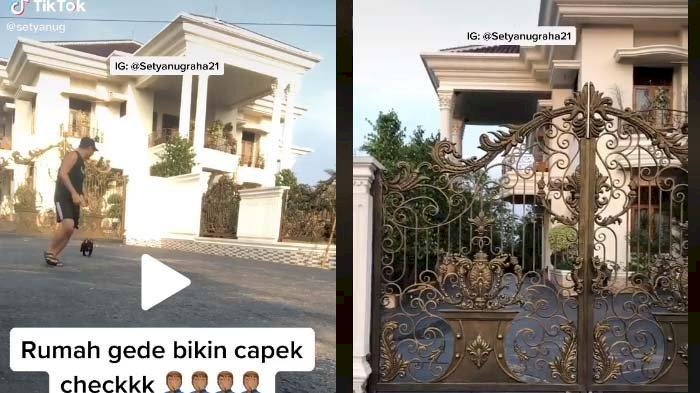 Viral Curhatan Cowok Capek Punya Rumah Gede, ke Pintu Gerbang Pun Naik Golf Car