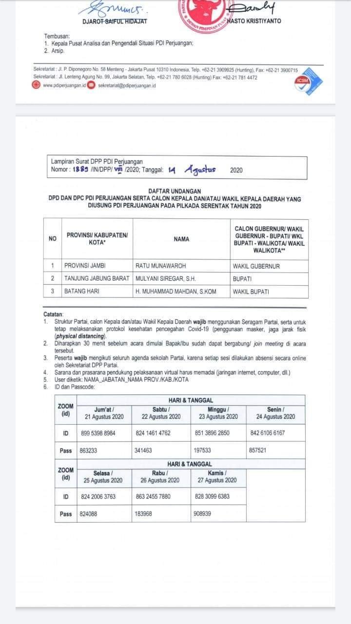 Kantongi Dukungan PDIP, Mulyani Siregar Siap Berlayar di Pilkada Tanjab Barat