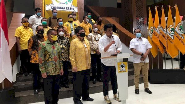 Bobby Nasution Didukung Golkar, Airlangga: Keluarga Besarnya Banyak Aktif di Golkar