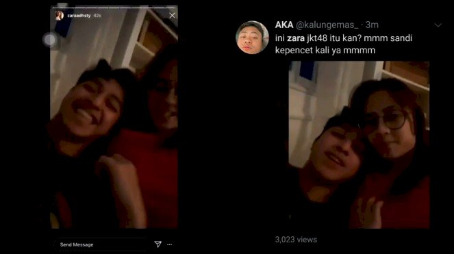 Video Tak Senonoh Mirip Adhisty Zara Jadi Viral, Sang Manajer: Video Apa Dulu Nih?