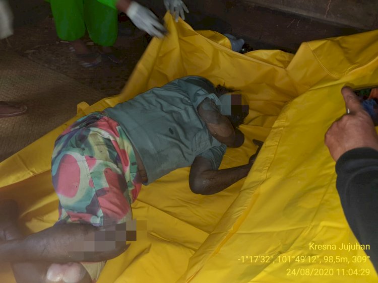 Warga Dihebohkan Temuan Mayat Membusuk di Pondok Kebun Karet Warga Bungo-Jambi