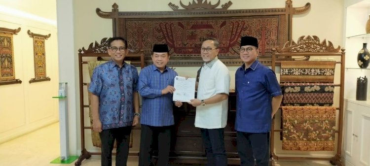 Resmi Berikan Dukungan, Bakri Ajak Kader dan Seluruh Kepala Daerah Asal PAN Menangkan Al Haris-Sani