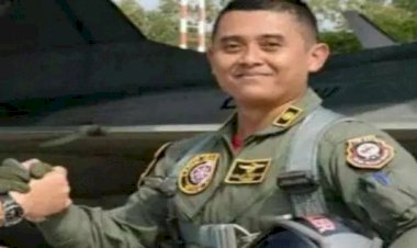 Pilot Pesawat T-50i Golden Eagle Letkol L Prabowo Dimakamkan di TMP