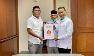 Giliran Gerindra Berlomba-lomba Beri Dukungan Paslon Hamas-Apri, Tinggal Tiga Parpol Lagi?