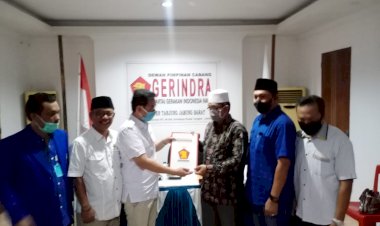 Sehari Jelang Penutupan Pendaftaran, Gerindra Dukung Anwar Sadat- Hairan di Pilkada Tanjab Barat