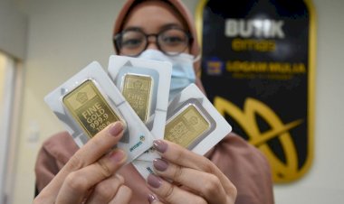 Horee! Naik Rp6.000, Harga Emas Antam Hari Ini Rp1.037.000/gram